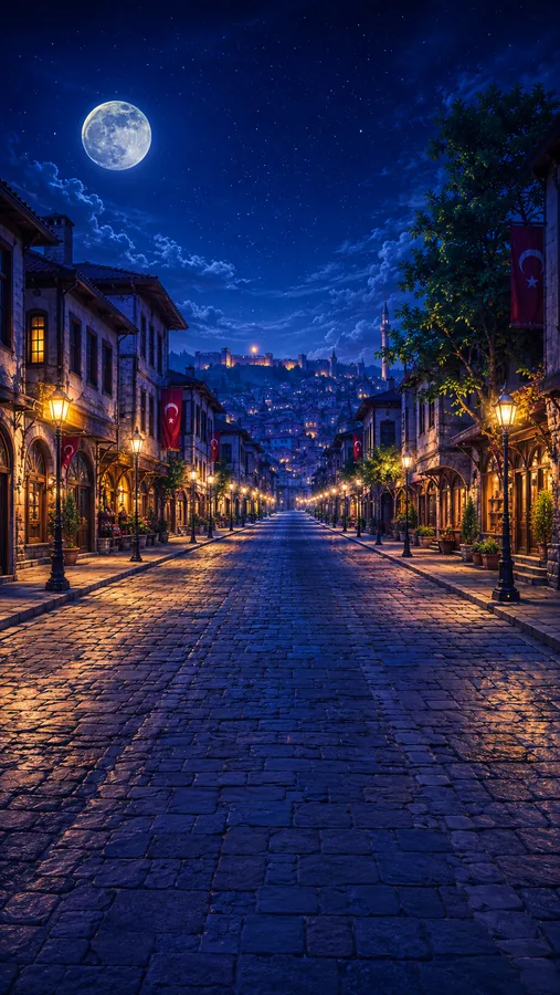 İçkale gece sahnesi